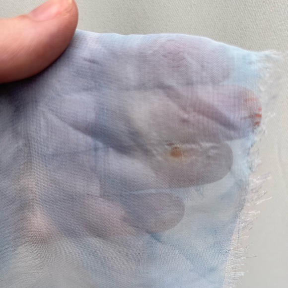 Blue satin ruched corset - Picture 6 of 6